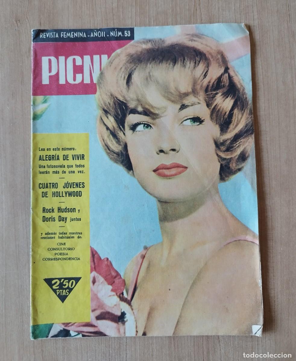 Coleccionismo de Revistas y Peri&oacute;dicos: REVISTA, PICNIC, PORTADA ROMY SCHNEIDER, A&Ntilde;O II, N&ordm; 53 , 1960... L6009