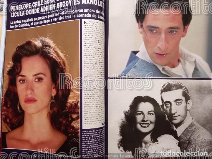Coleccionismo de Revistas y Peri&oacute;dicos: PENELOPE CRUZ ADRIEN BRODY LUPE SINO MANOLETE