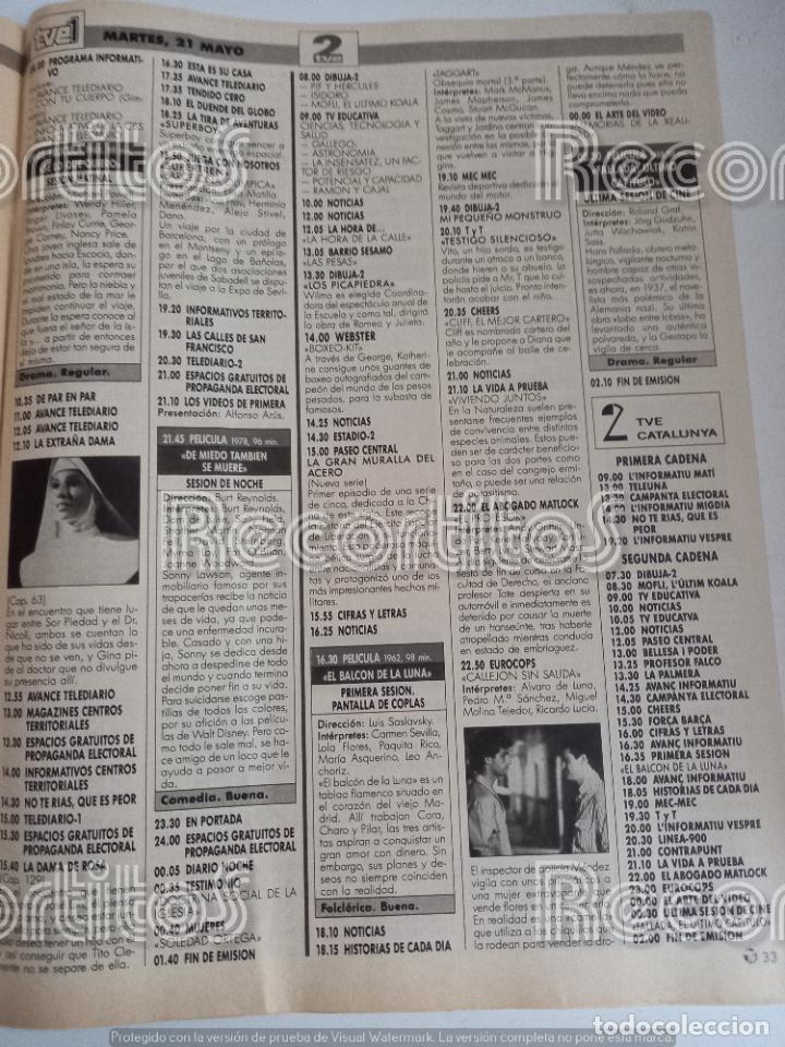 Sammeln von Zeitschriften und Zeitungen: MIGUEL MOLINA MIKY EUROCOPS LA EXTRA&Ntilde;A DAMA