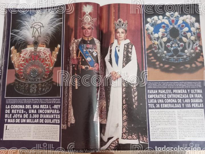 Coleccionismo de revistas y peri&oacute;dicos: LA CORONA DEL SHA DE PERSIA Y FARAH DIBA SORAYA