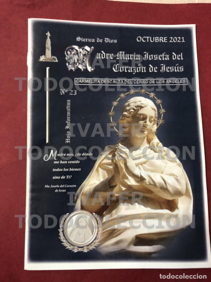 Coleccionismo de Revistas y Peri&oacute;dicos: BOLETIN INFORMATIVO DE LA SIERVA DE DIOS MADRE MARIA JOSEFA DEL CORAZON DE JESUS,14 PAG,OCTUBRE 202