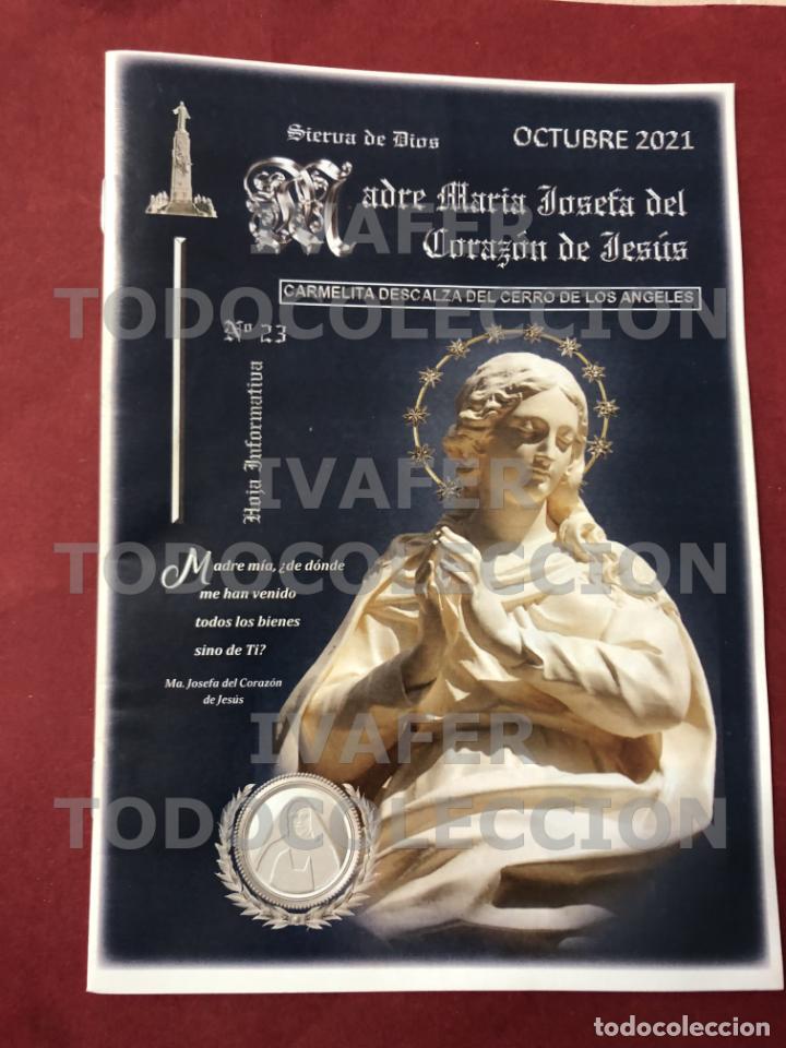 Collection Magazines and Newspapers: BOLETIN INFORMATIVO DE LA SIERVA DE DIOS MADRE MARIA JOSEFA DEL CORAZON DE JESUS,14 PAG,OCTUBRE 202