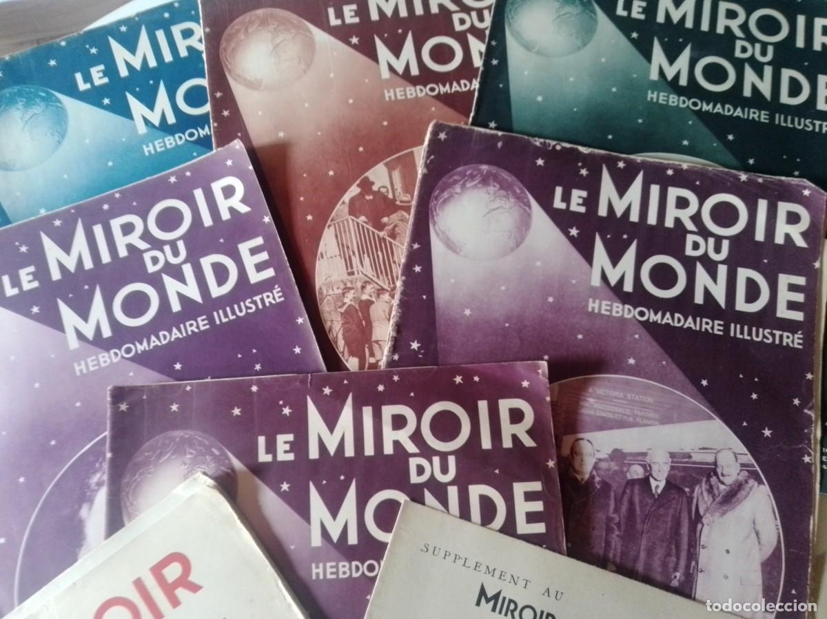 Coleccionismo de Revistas y Peri&oacute;dicos: 7 REVISTAS LE MIROIR DU MONDE MAS 1 SUPLEMENTO 1931 - 1932