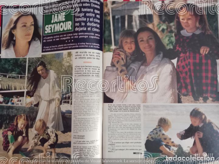 Coleccionismo de Revistas y Peri&oacute;dicos: JANE SEYMOUR DRA QUINN JAMES BOND 007 CAPITANES Y REYES