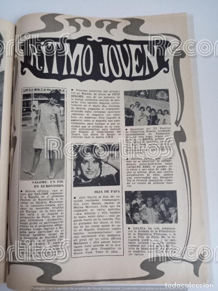 Coleccionismo de Revistas y Peri&oacute;dicos: DALIDA JULIE DASSIN SALOME CONCURSO DE VILLANCICOS