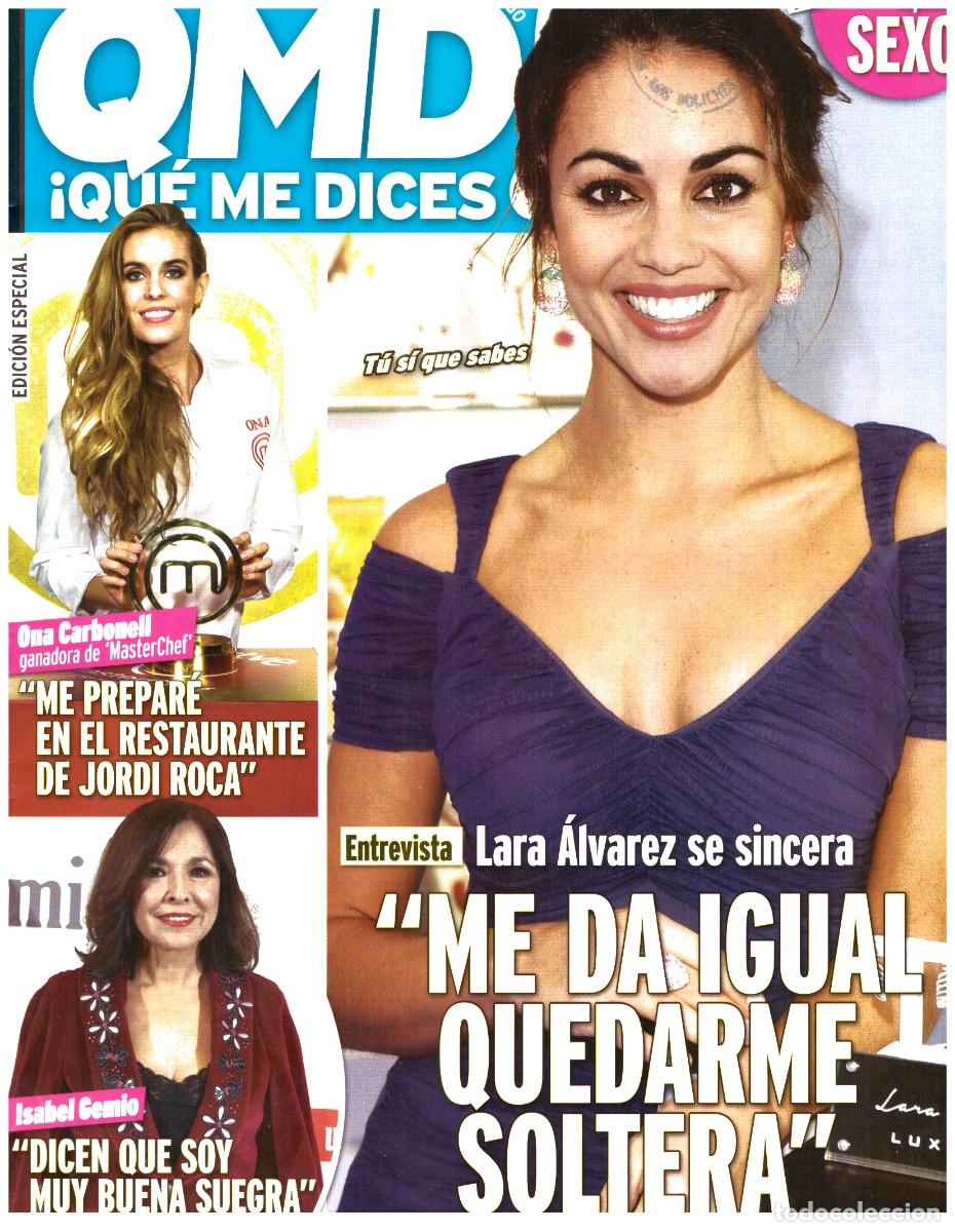 Coleccionismo de Revistas y Peri&oacute;dicos: REVISTA QMD: LARA ALVAREZ / MARTA SANCHEZ / RAFFAELLA CARRA / JESSICA BIEL / ADRIANA TORREBEJANO
