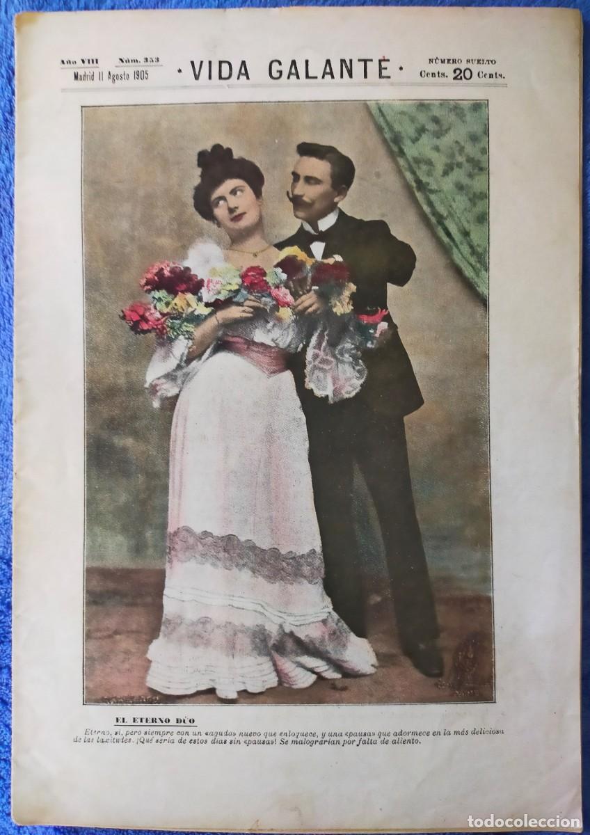 Coleccionismo de Revistas y Peri&oacute;dicos: Vida Galante. 1905 N&ordm; 353
