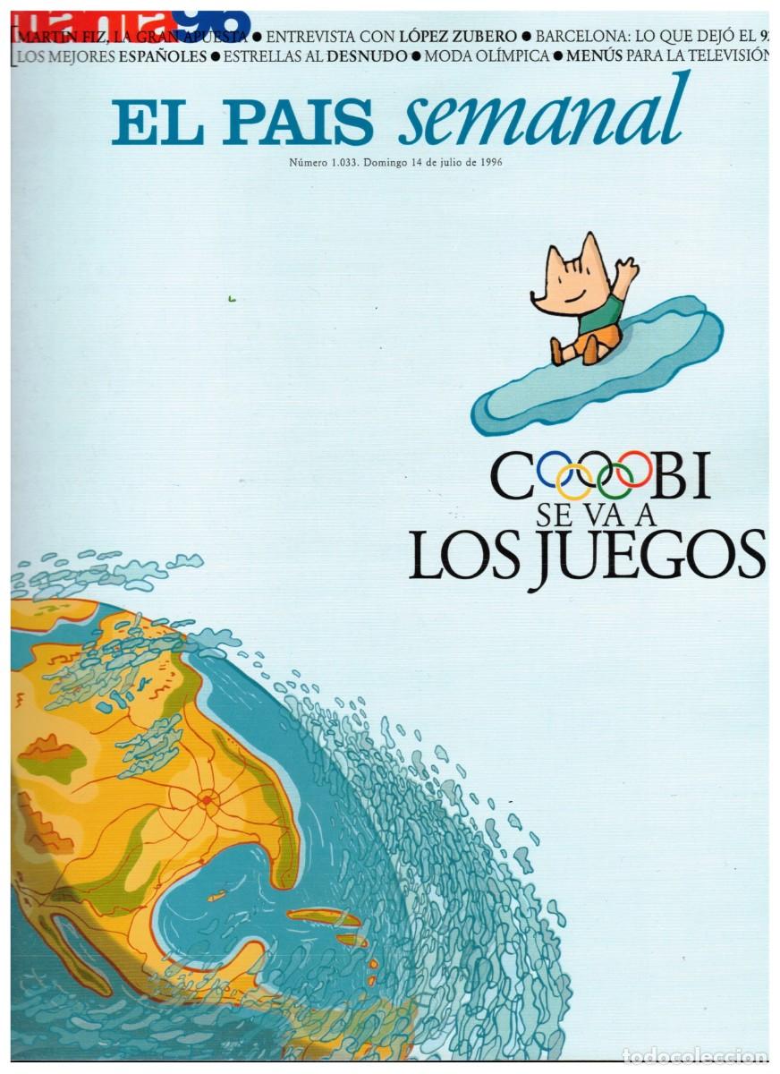 Coleccionismo de revistas y peri&oacute;dicos: EPS 1996 COBI SE VA A LOS JUEGOS DE IZZY MARTIN FIZ THERESA ZABELL DANIEL PLAZA VALENTI MASSANA