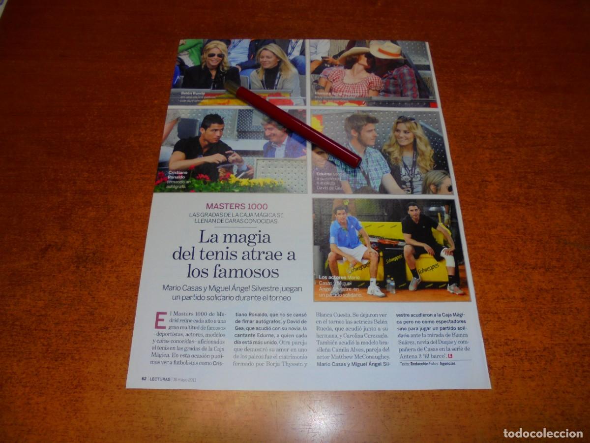 Coleccionismo de Revistas y Peri&oacute;dicos: CLIPPING 2011: BEL&Eacute;N RUEDA- CRISTIANO RONALDO- MARIO CASAS- MIGUEL ANGEL SILVESTRE- EDURNE-