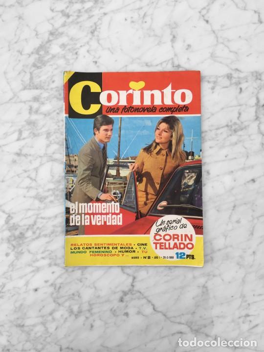 Coleccionismo de Revistas y Peri&oacute;dicos: FOTONOVELA - CORINTO - N&ordm; 2 - 1968 - EL MOMENTO DE LA VERDAD - CORIN TELLADO - BRUGUERA