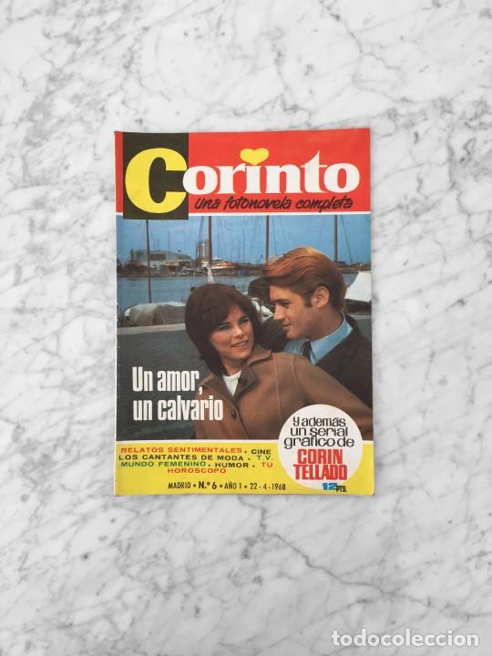 Coleccionismo de Revistas y Peri&oacute;dicos: FOTONOVELA - CORINTO - N&ordm; 6 - 1968 - UN AMOR, UN CALVARIO - CORIN TELLADO - BRUGUERA
