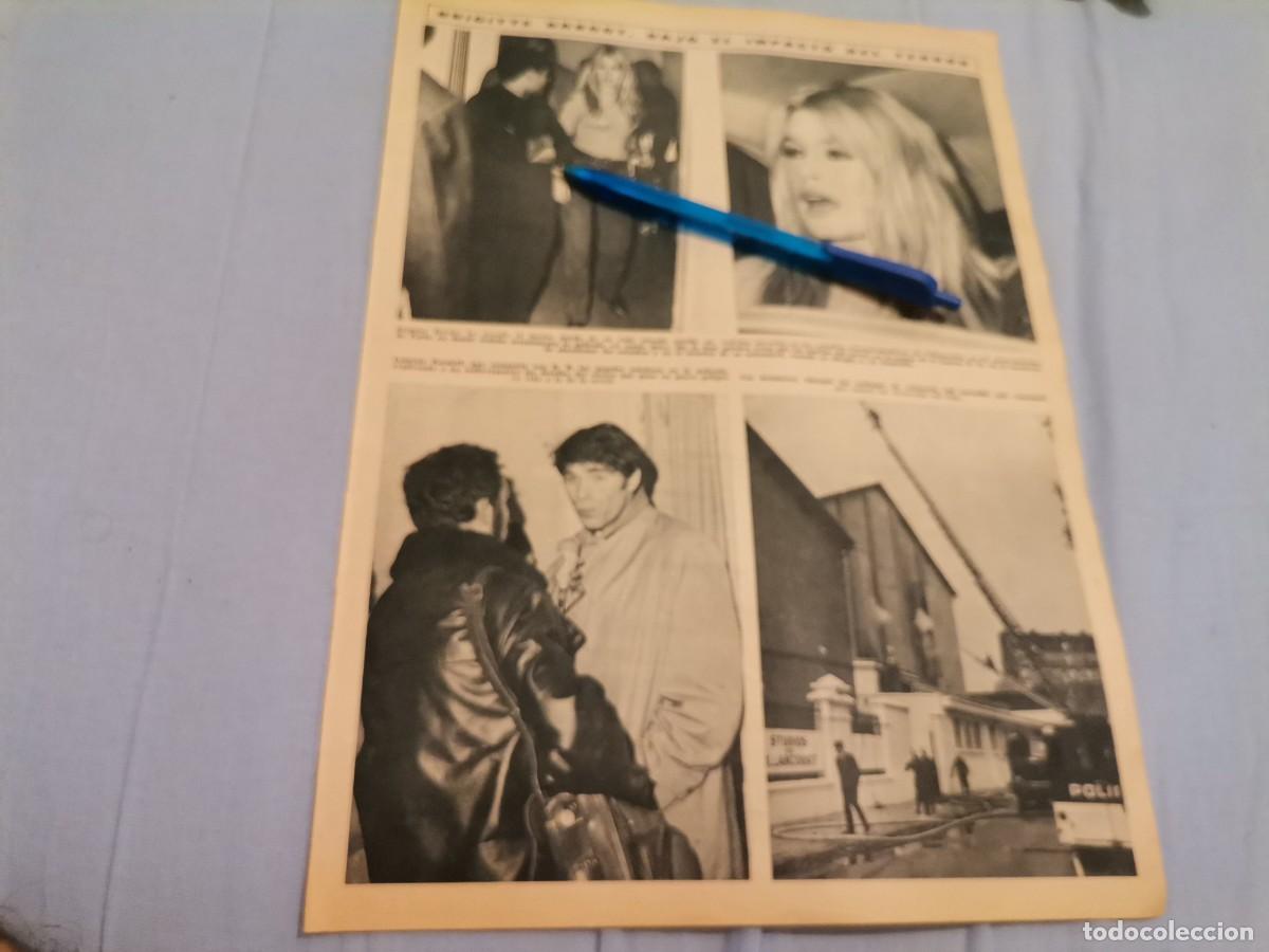Coleccionismo de Revistas y Peri&oacute;dicos: BRIGITTE BARDOT RECORTE REVISTA 1966