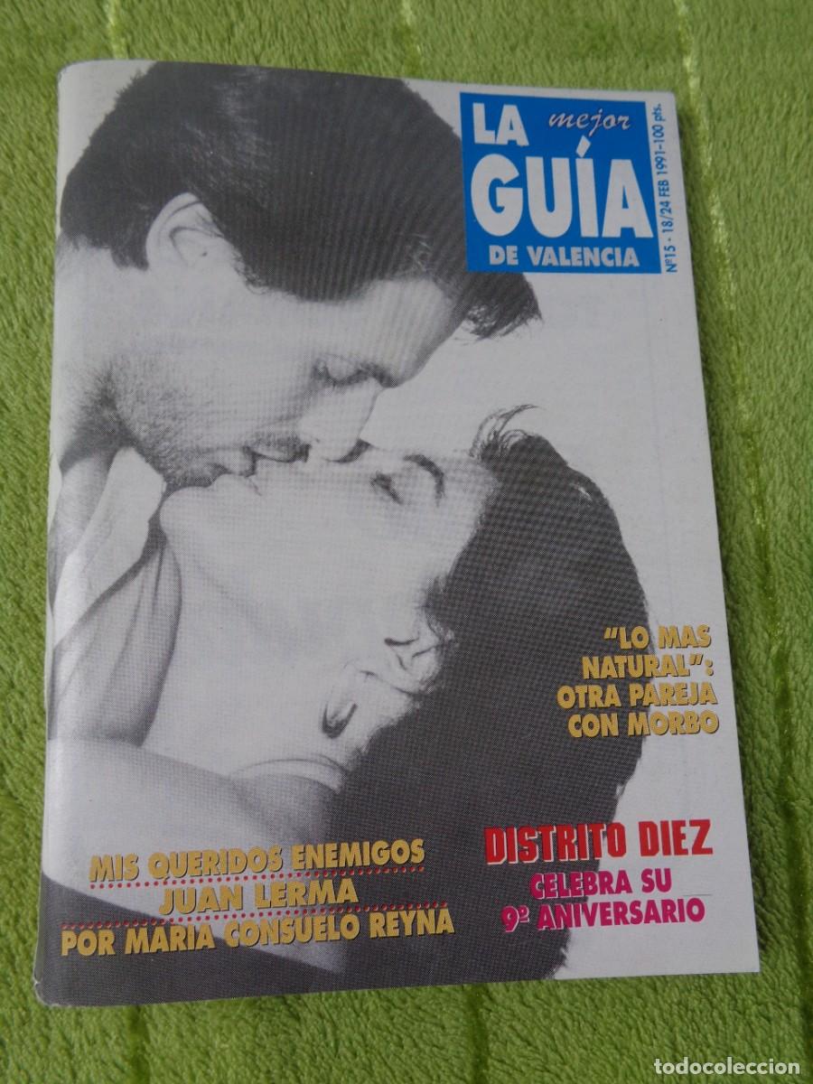 Coleccionismo de Revistas y Peri&oacute;dicos: MIGUEL BOSE - DISCOTECA DISTRITO 10 WOODY - RUTA BAKALAO DESTROY...EN GUIA DE VALENCIA 1991