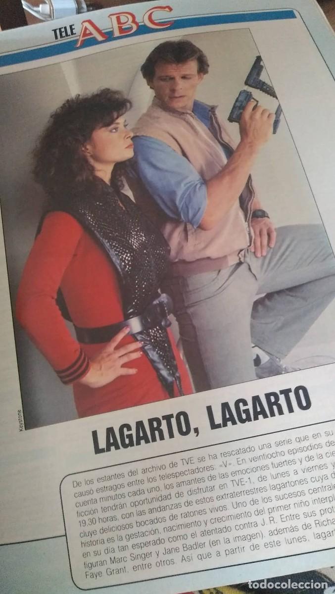 Coleccionismo de Revistas y Peri&oacute;dicos: REVISTA BLANCO Y NEGRO CON SERIE TELEVISI&Oacute;N V LOS VISITANTES EN SECCI&Oacute;N TELE ABC 1991