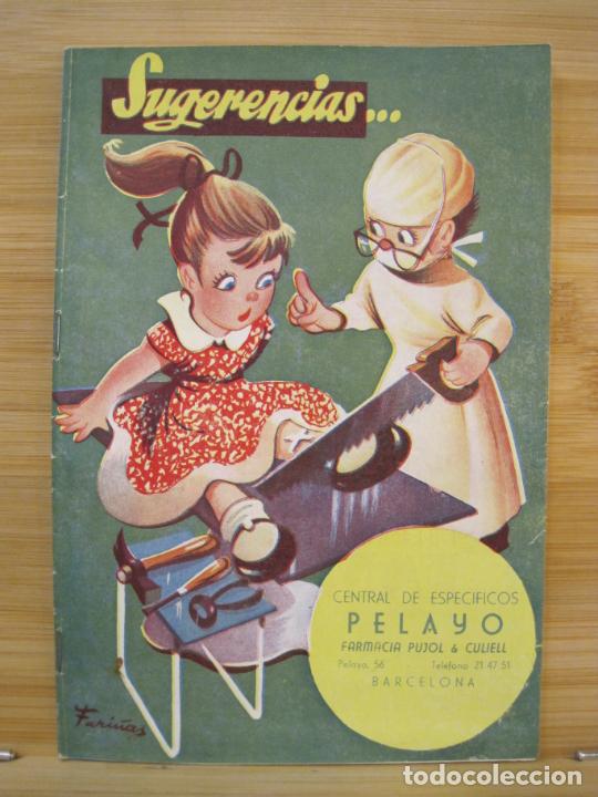 Coleccionismo de revistas y peri&oacute;dicos: SUGERENCIAS-JUNIO 1957-REVISTA PUBLICIDAD FARMACIA PUJOL & CULLEL-BARCELONA-VER FOTOS-(K-7802)