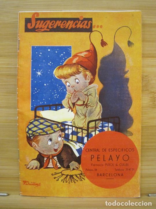 Collectionnisme de Revues et Journaux: SUGERENCIAS-SEPTIEMBRE 1957-REVISTA PUBLICIDAD FARMACIA PUJOL & CULLEL-BARCELONA-VER FOTOS-(K-7803)