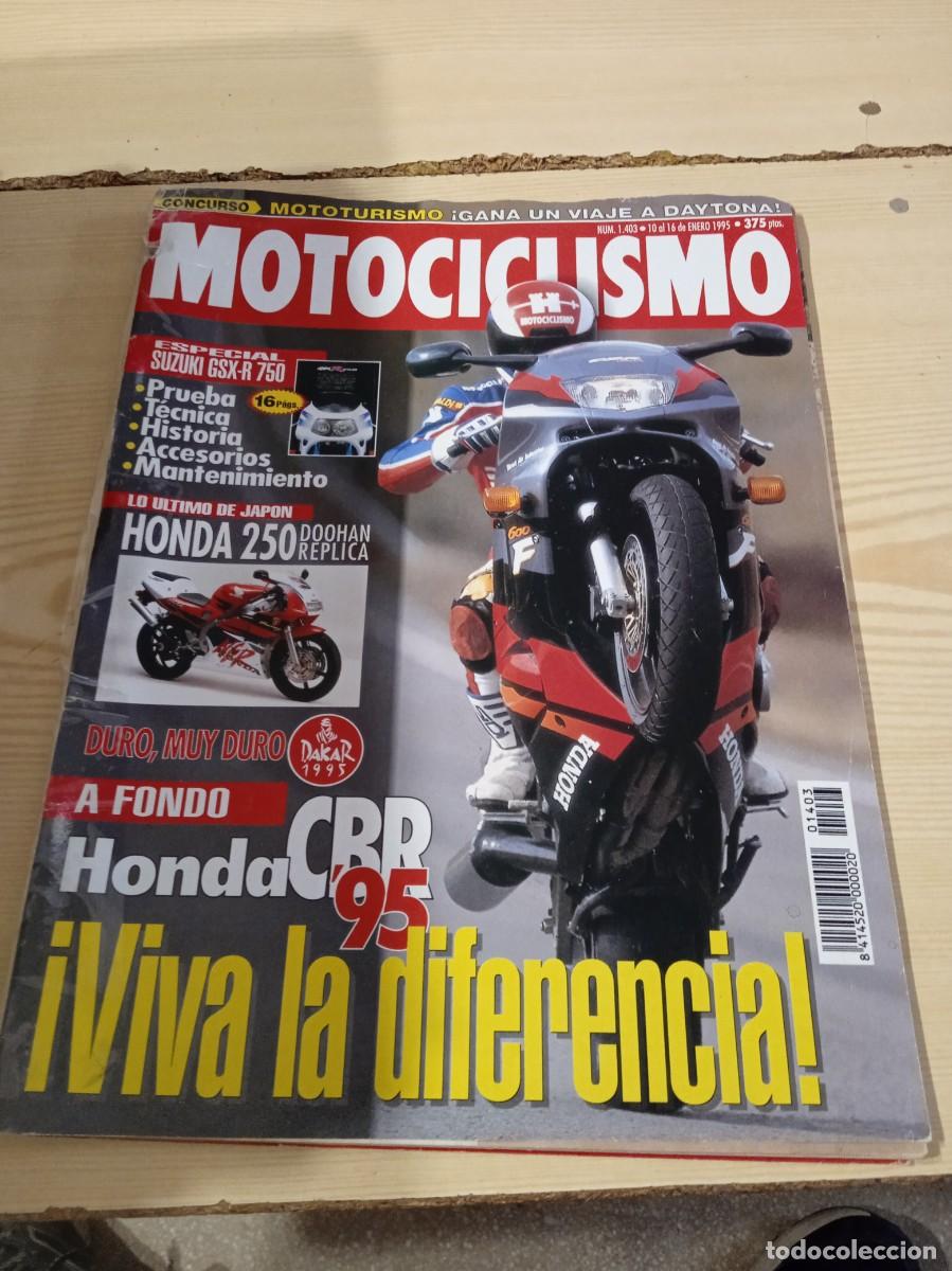 Coleccionismo de Revistas y Peri&oacute;dicos: M-80 REVISTA MOTOCICLISMO N&ordm; 1403 HONDA CBR95