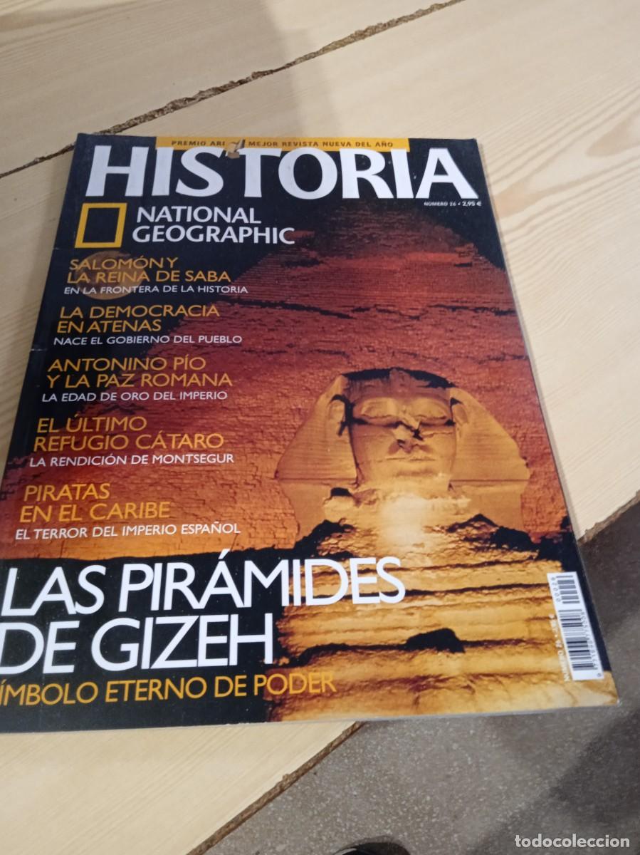 Coleccionismo de Revistas y Peri&oacute;dicos: M-80 REVISTA HISTORIA NATIONAL GEOGRAPHIC N&ordm; 26 LAS PIRAMIDES DE GIZEH