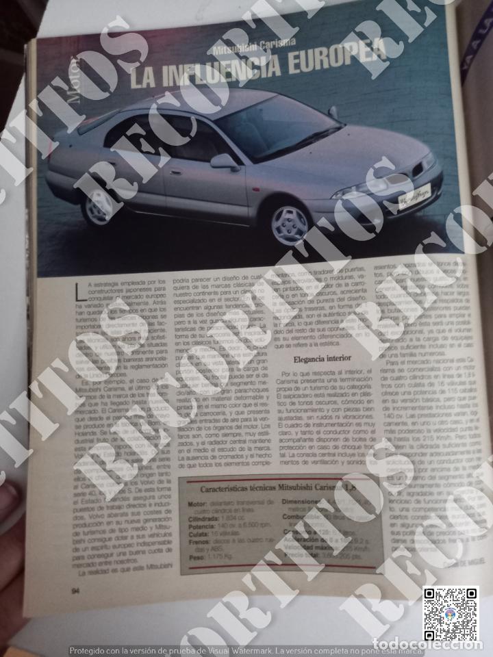 Coleccionismo de Revistas y Peri&oacute;dicos: motor mitsubishi carisma