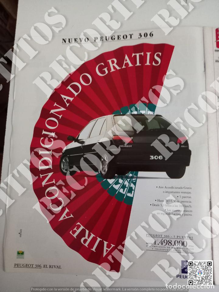 Coleccionismo de Revistas y Peri&oacute;dicos: anuncio publicidad motor peugeot 306