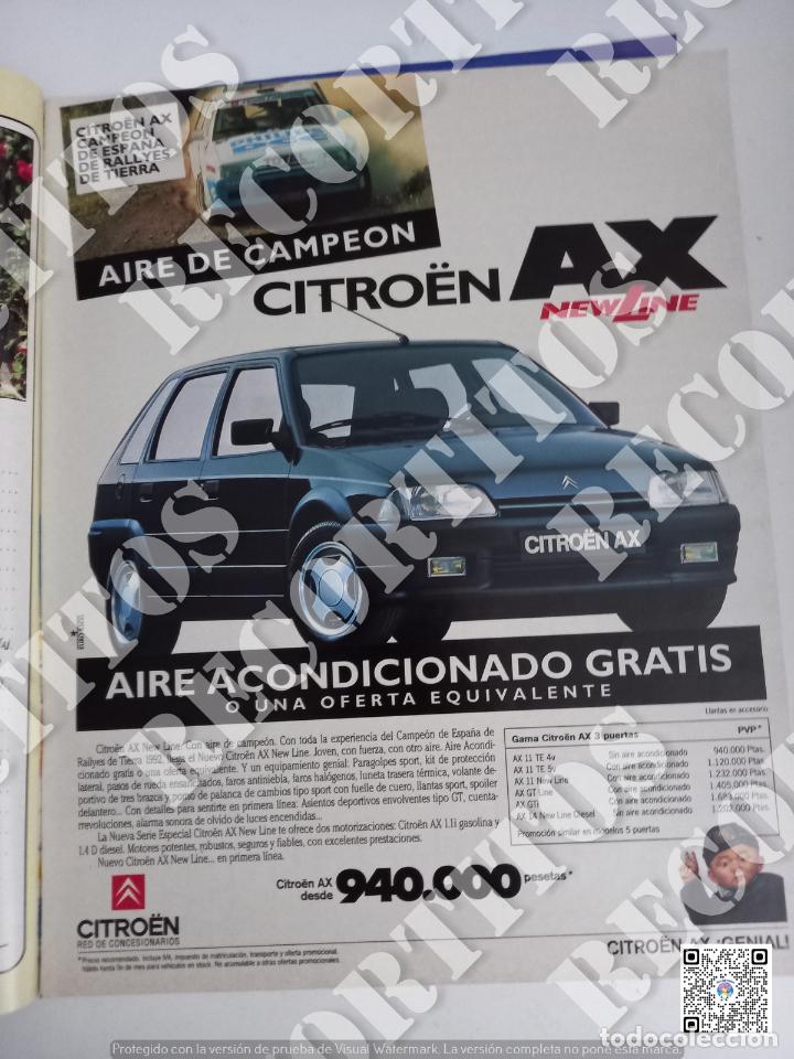Coleccionismo de Revistas y Peri&oacute;dicos: anuncio publicidad motor citroen ax