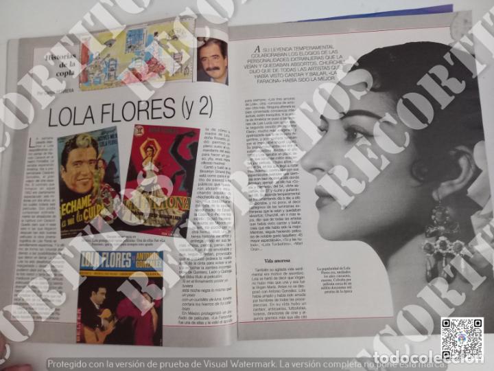 Coleccionismo de revistas y peri&oacute;dicos: lola flores
