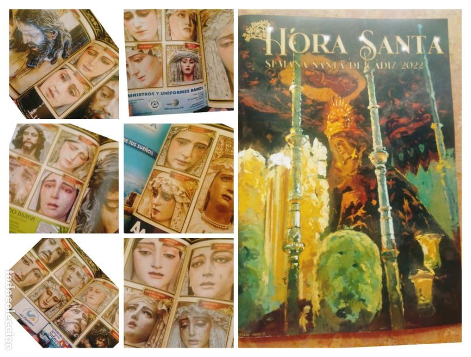 Coleccionismo de Revistas y Peri&oacute;dicos: revista semana santa de cadiz hora santa 2022 muchas fotos