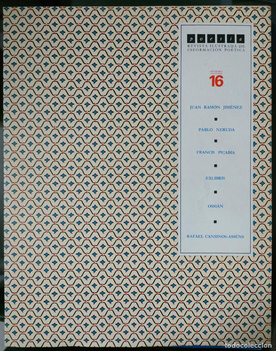 Collectionnisme de Revues et Journaux: Poes&iacute;a: revista ilustrada de informaci&oacute;n po&eacute;tica, n&uacute;mero 16. 1982