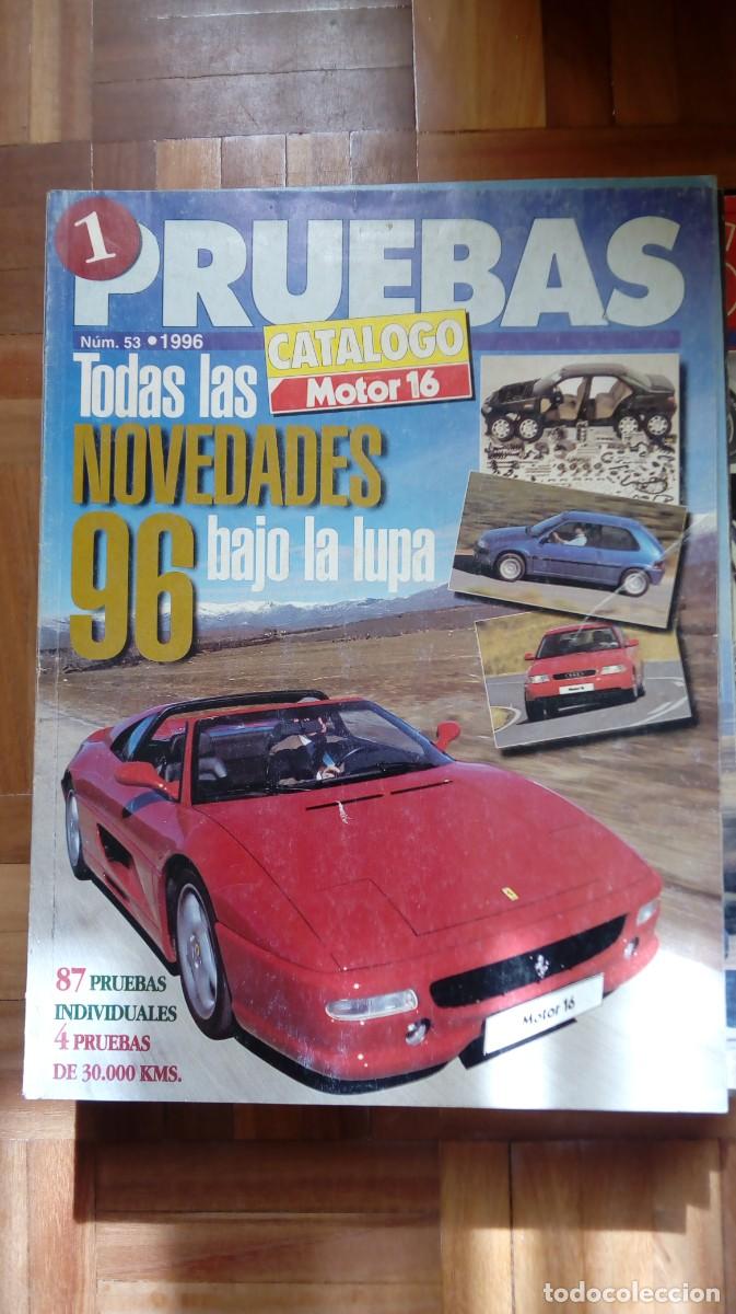 Coleccionismo de Revistas y Peri&oacute;dicos: Motor 16 revista catalogo anual pruebas coches 1996 (1)