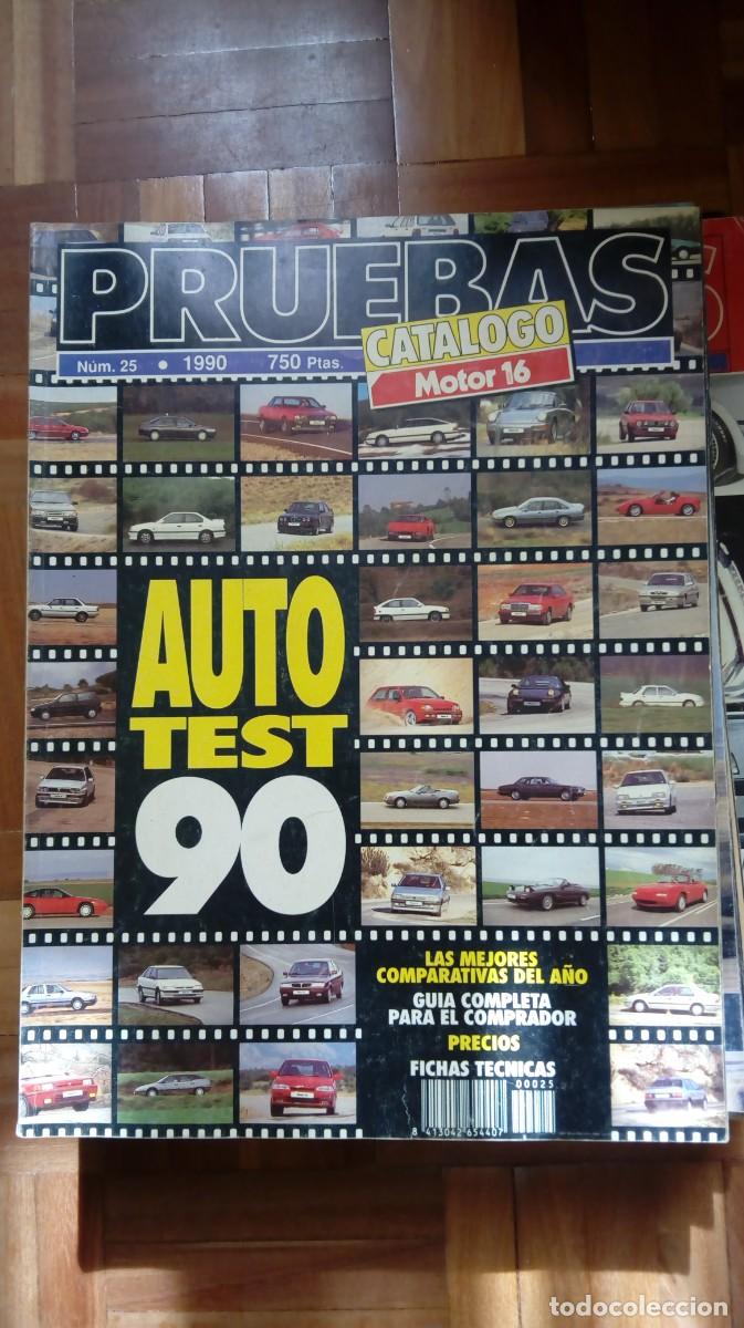Coleccionismo de Revistas y Peri&oacute;dicos: Motor 16 revista catalogo anual pruebas coches 1990