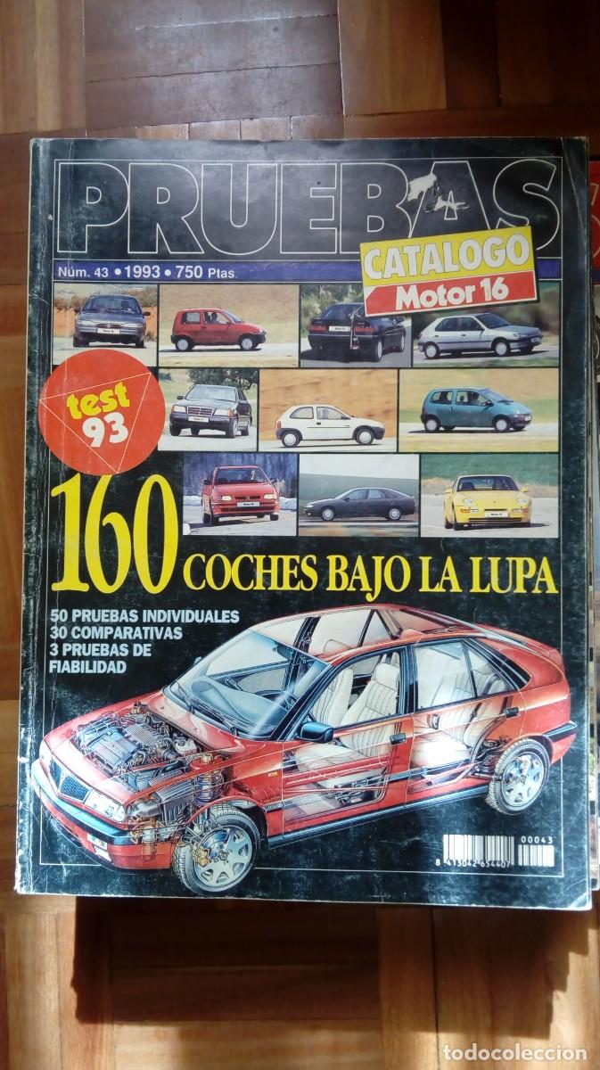 Coleccionismo de Revistas y Peri&oacute;dicos: Motor 16 revista catalogo anual pruebas coches 1993