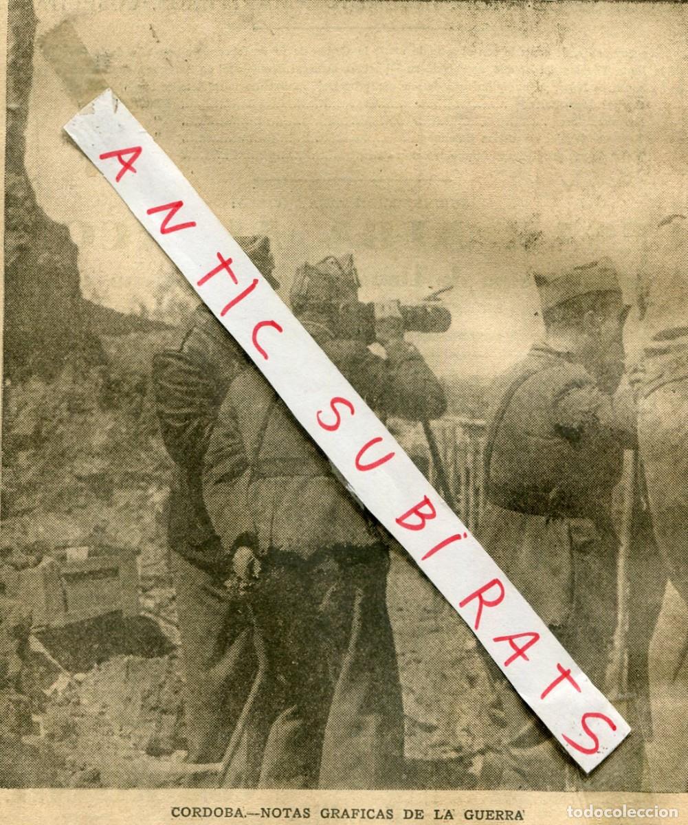 Coleccionismo de Revistas y Peri&oacute;dicos: PERIODICO A&Ntilde;O 1937 GUERRA CIVIL CORDOBA OCUPACION FASCISTA DE GUERNICA Y DURANGO