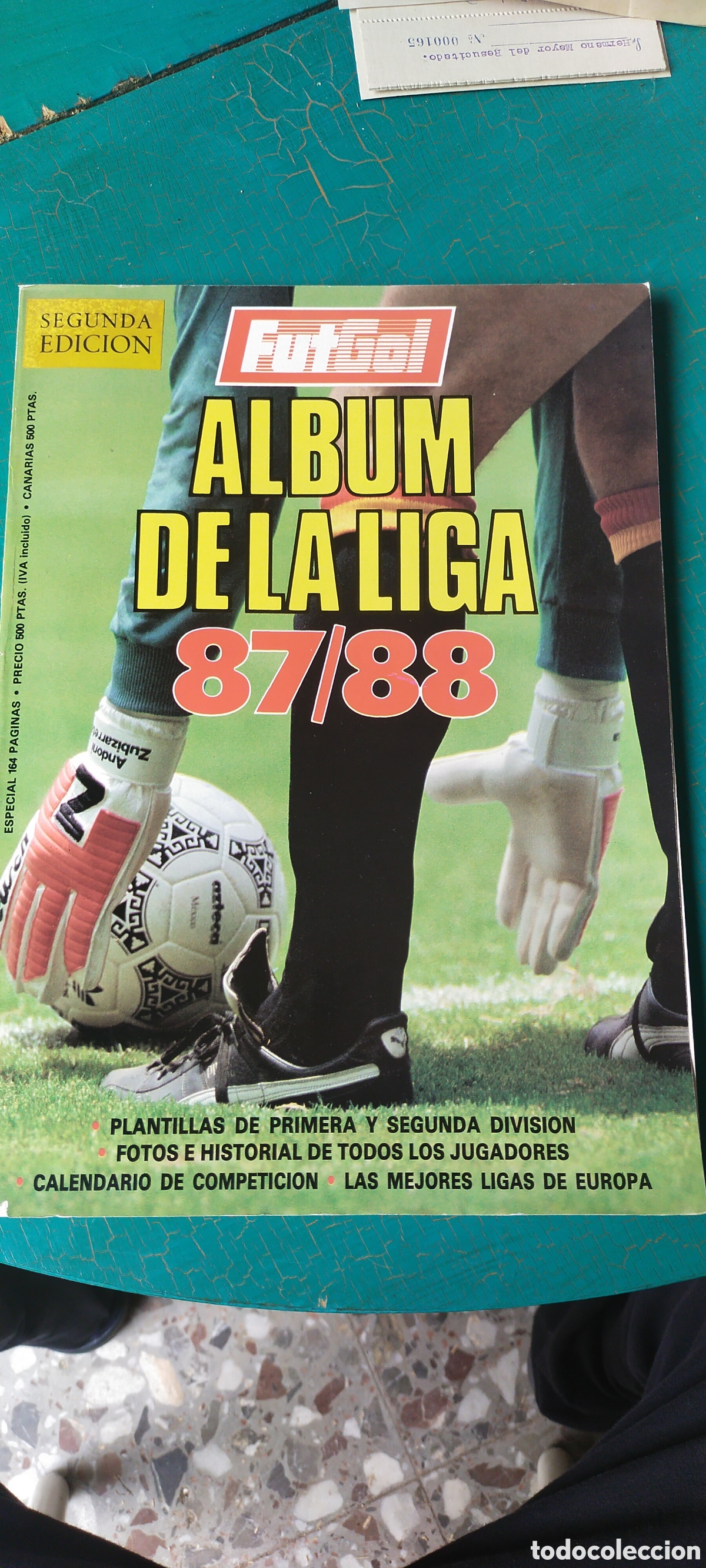 Coleccionismo de revistas y peri&oacute;dicos: Futgol &aacute;lbum de la liga 87-88