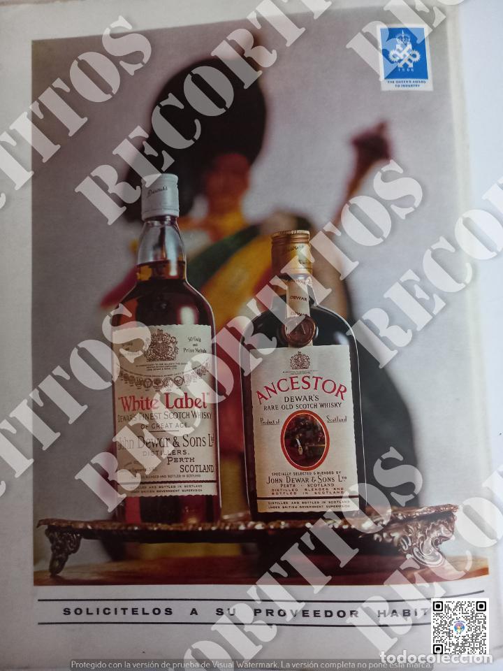 Coleccionismo de Revistas y Peri&oacute;dicos: whisky anuncio publicidad wHITE LABEL