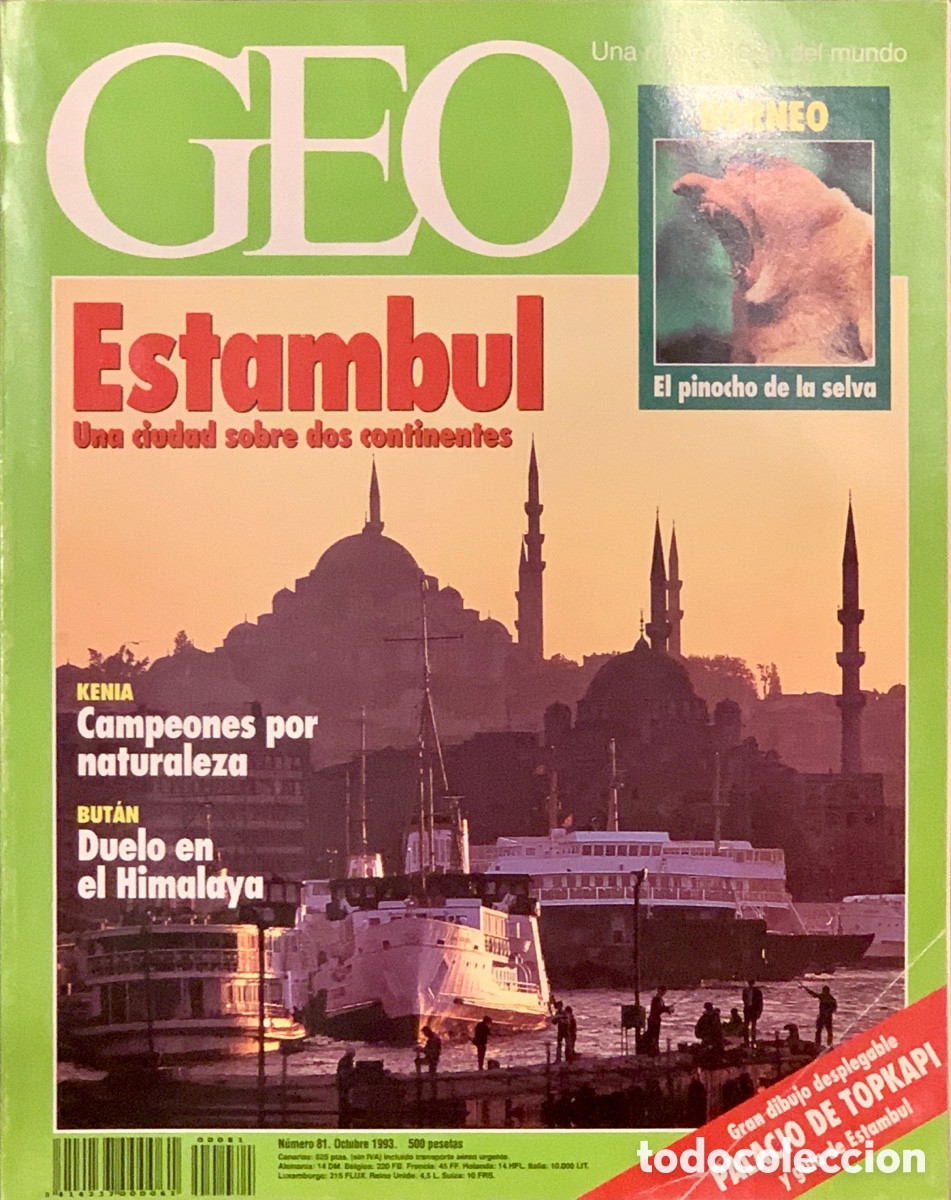 Collection Magazines and Newspapers: Revista GEO. N&ordm; 81. Marzo 1993. Estambul.