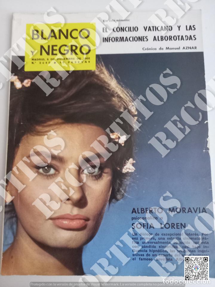 Coleccionismo de Revistas y Peri&oacute;dicos: RECORTE PORTADA SOFIA LOREN