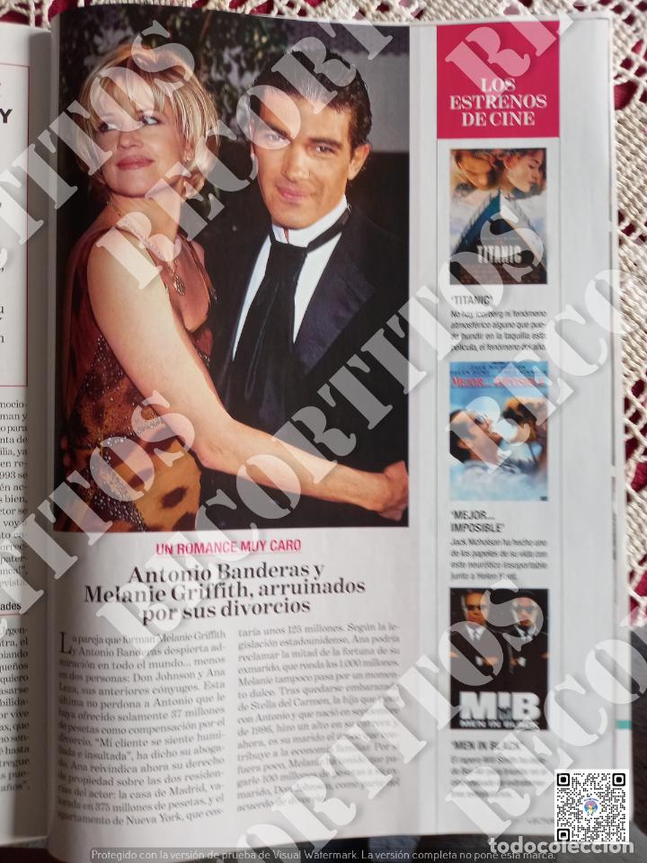Coleccionismo de Revistas y Peri&oacute;dicos: ANTONIO BANDERAS MELANIE GRIFFITH titanic