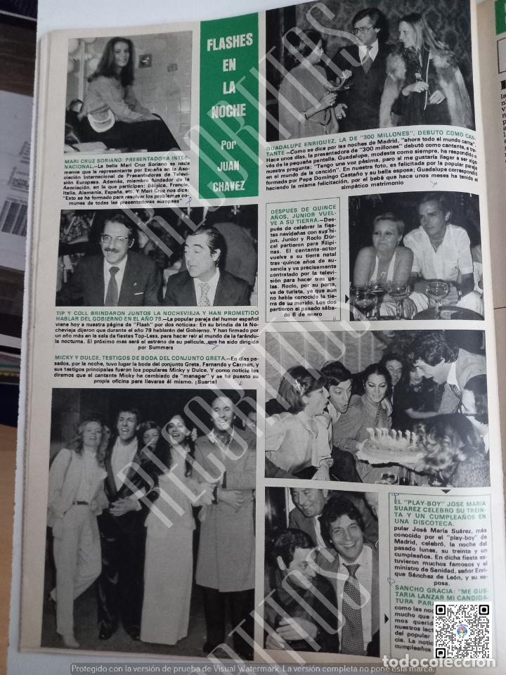 Coleccionismo de Revistas y Peri&oacute;dicos: ROCIO DURCAL ANTONIO MORALES JUNIOR tip y col sancho gracia