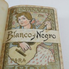Coleccionismo de Revistas y Periódicos: ALMANAQUE DE BLANCO Y NEGRO ANUARIO 1898 COMPLETO. GUERRA DE CUBA Y FILIPINAS PUERTO RICO.. Lote 371178271
