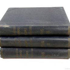 Coleccionismo de Revistas y Periódicos: REVISTA BLANCO Y NEGRO AÑO 1916 - 3 VOL. COMPLETO 28X23CM.. Lote 371178816