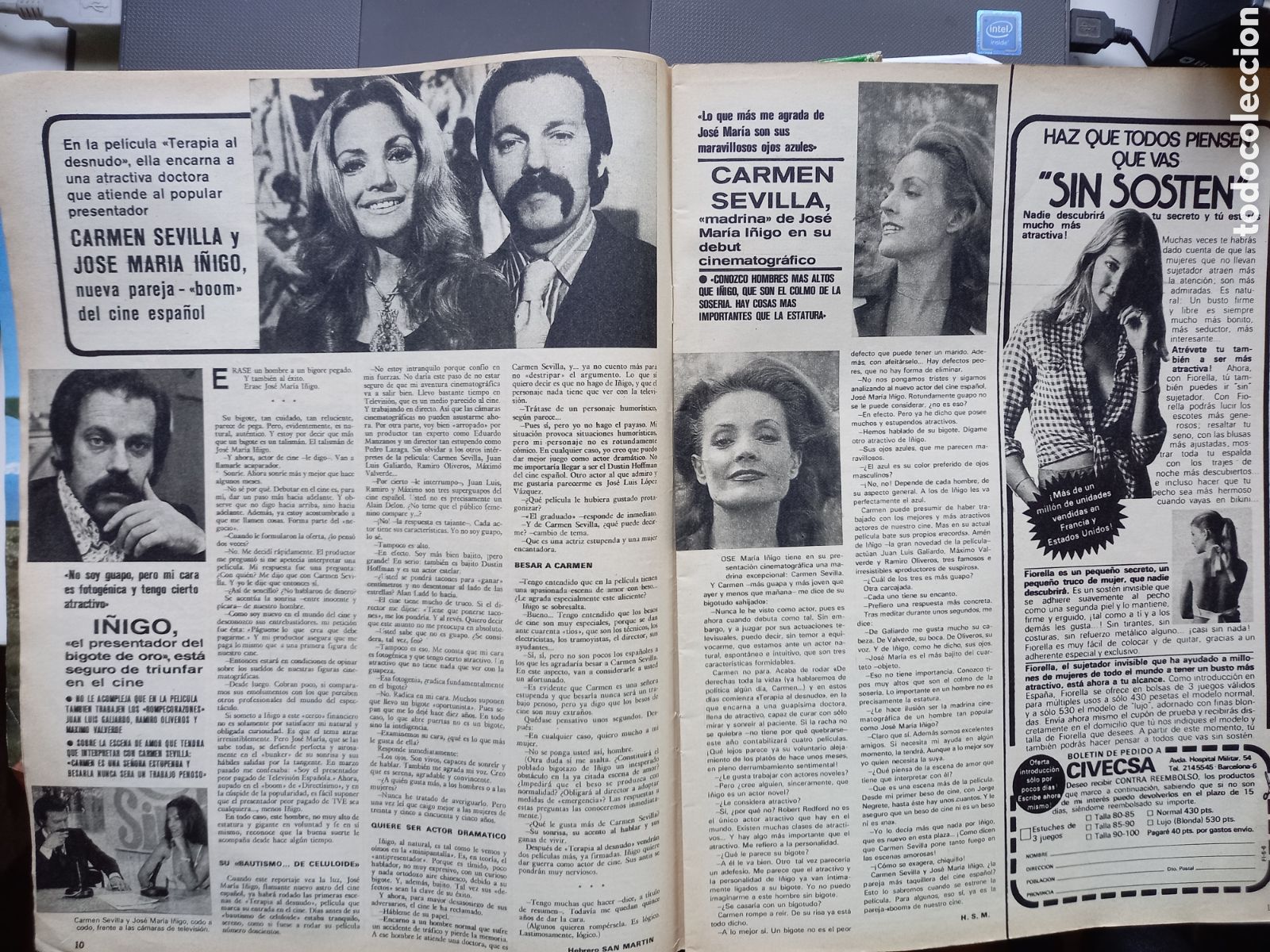 Coleccionismo de Revistas y Peri&oacute;dicos: CARMEN SEVILLA JOSE MARIA I&Ntilde;IGO