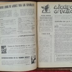 Coleccionismo de Revistas y Periódicos: AJEDREZ ESPAÑOL. REVISTA MENSUAL. EDIT. RICARDO AGUILERA. 1948.