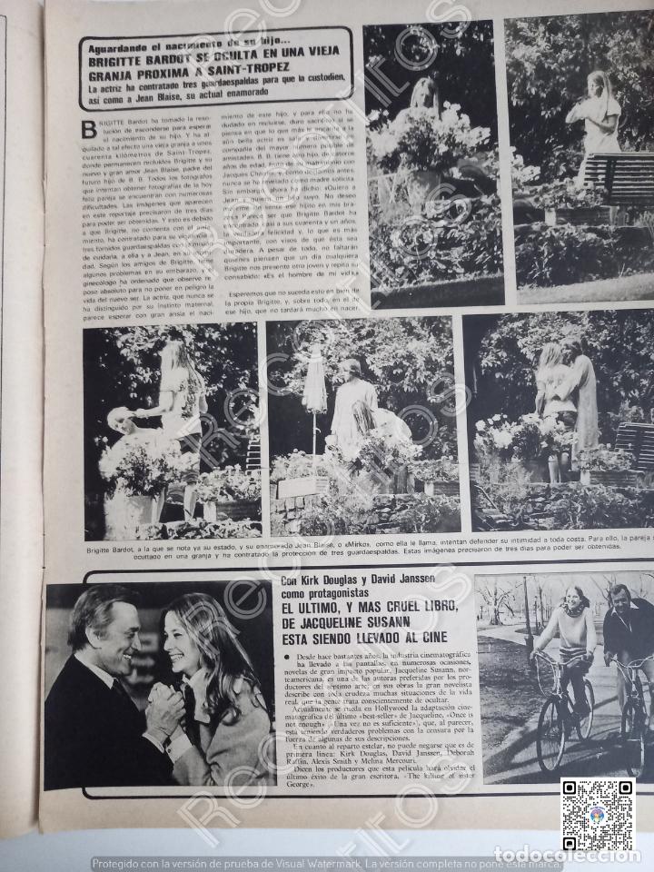 Coleccionismo de Revistas y Peri&oacute;dicos: BRIGITTE BARDOT JACQUELINE SUSANN KIRK DOUGLAS DAVID JANSSEN