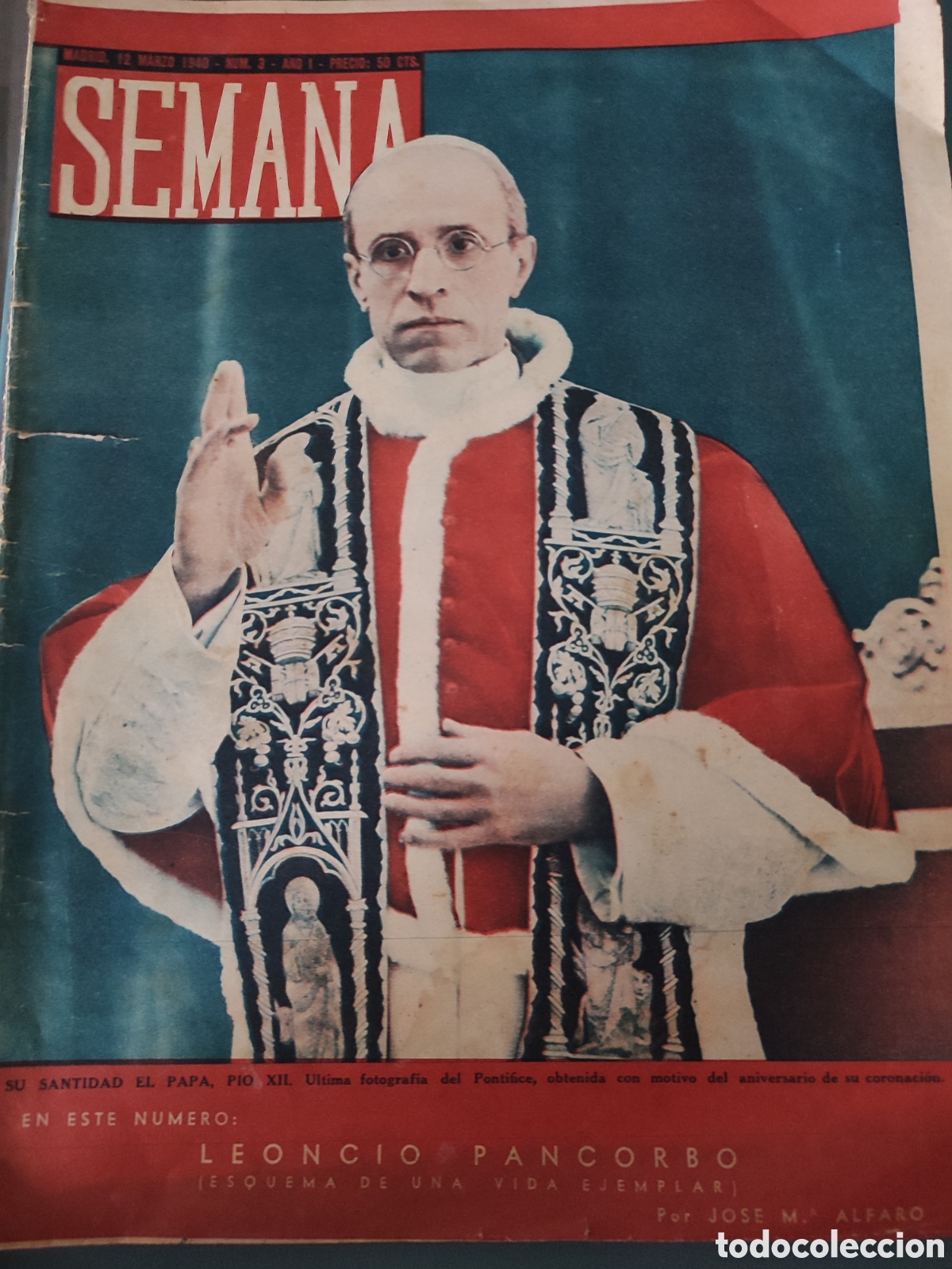 Coleccionismo de Revistas y Peri&oacute;dicos: Semana N 3 a&ntilde;o 1940