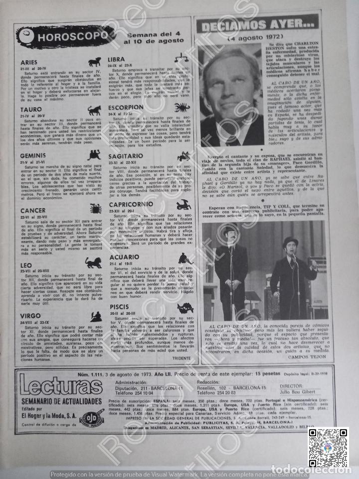 Coleccionismo de Revistas y Peri&oacute;dicos: CHARLTON HESTON TIP Y COLL