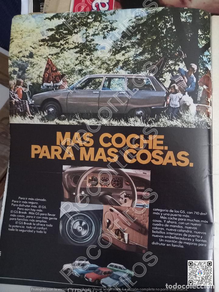 Coleccionismo de Revistas y Peri&oacute;dicos: ANUNCIO CITROEN GS