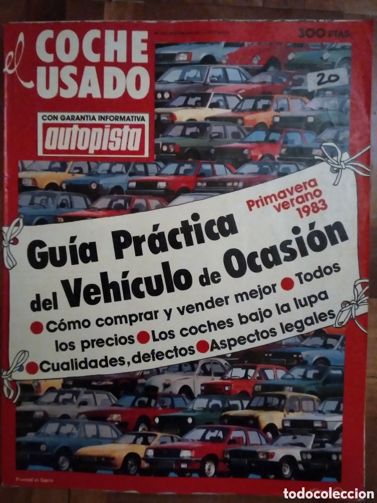 Coleccionismo de Revistas y Peri&oacute;dicos: Coche usado revista cat&aacute;logo autopista 1983