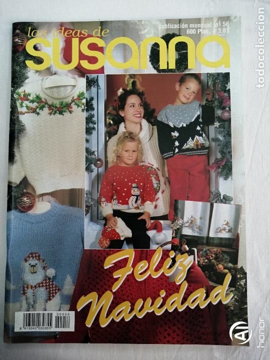 Collection Magazines and Newspapers: LAS IDEAS DE SUSANNA 56. PUNTO DE CRUZ, GATOS, MOTIVOS NAVIDE&Ntilde;OS, ESPECIAL NAVIDAD