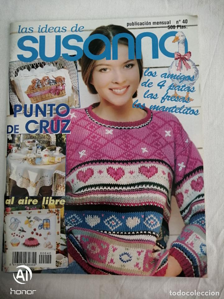 Collection Magazines and Newspapers: LAS IDEAS DE SUSANNA 40. PUNTO DE CRUZ, GATOS, CABALLOS, PERROS, PAJAROS, CONEJOS, OVEJAS, OCAS, NI&Ntilde;