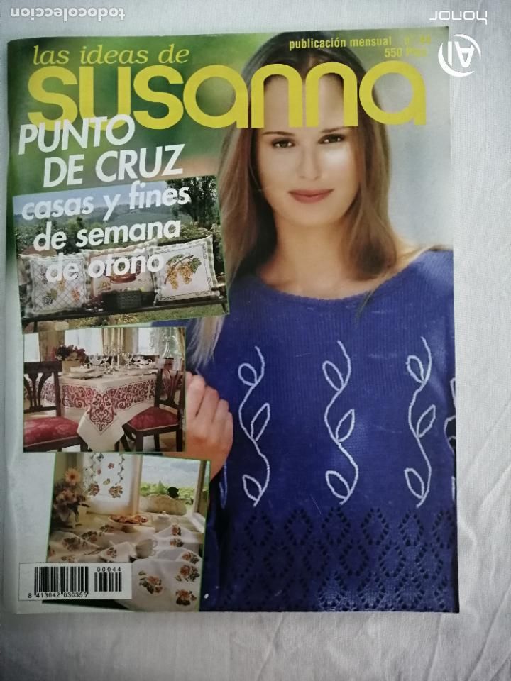 Collection Magazines and Newspapers: LAS IDEAS DE SUSANNA 44. PUNTO DE CRUZ, MOTIVOS INFANTILES, SETAS, UVAS, COJINES, PAJAROS, PETIT POI